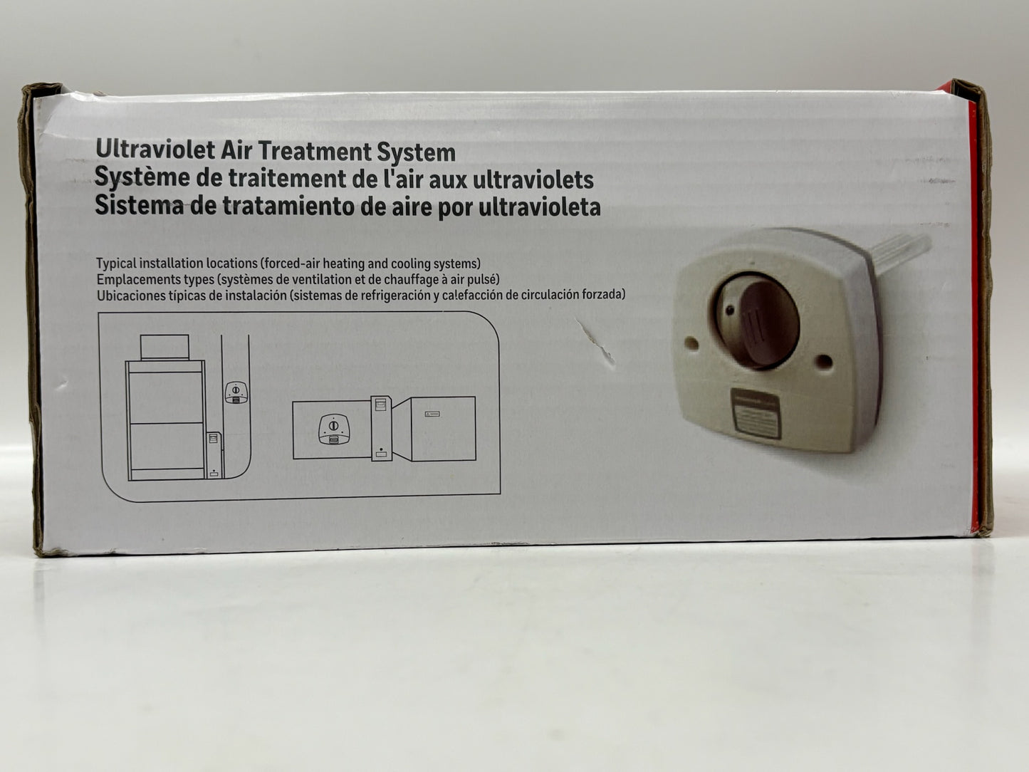 New Open Honeywell RUVLAMP1 Ultraviolet Air Treatment System-120V