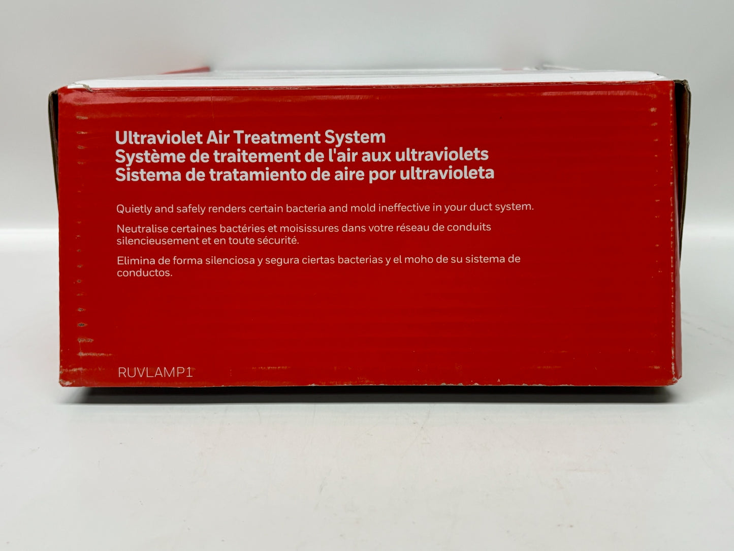 New Open Honeywell RUVLAMP1 Ultraviolet Air Treatment System-120V