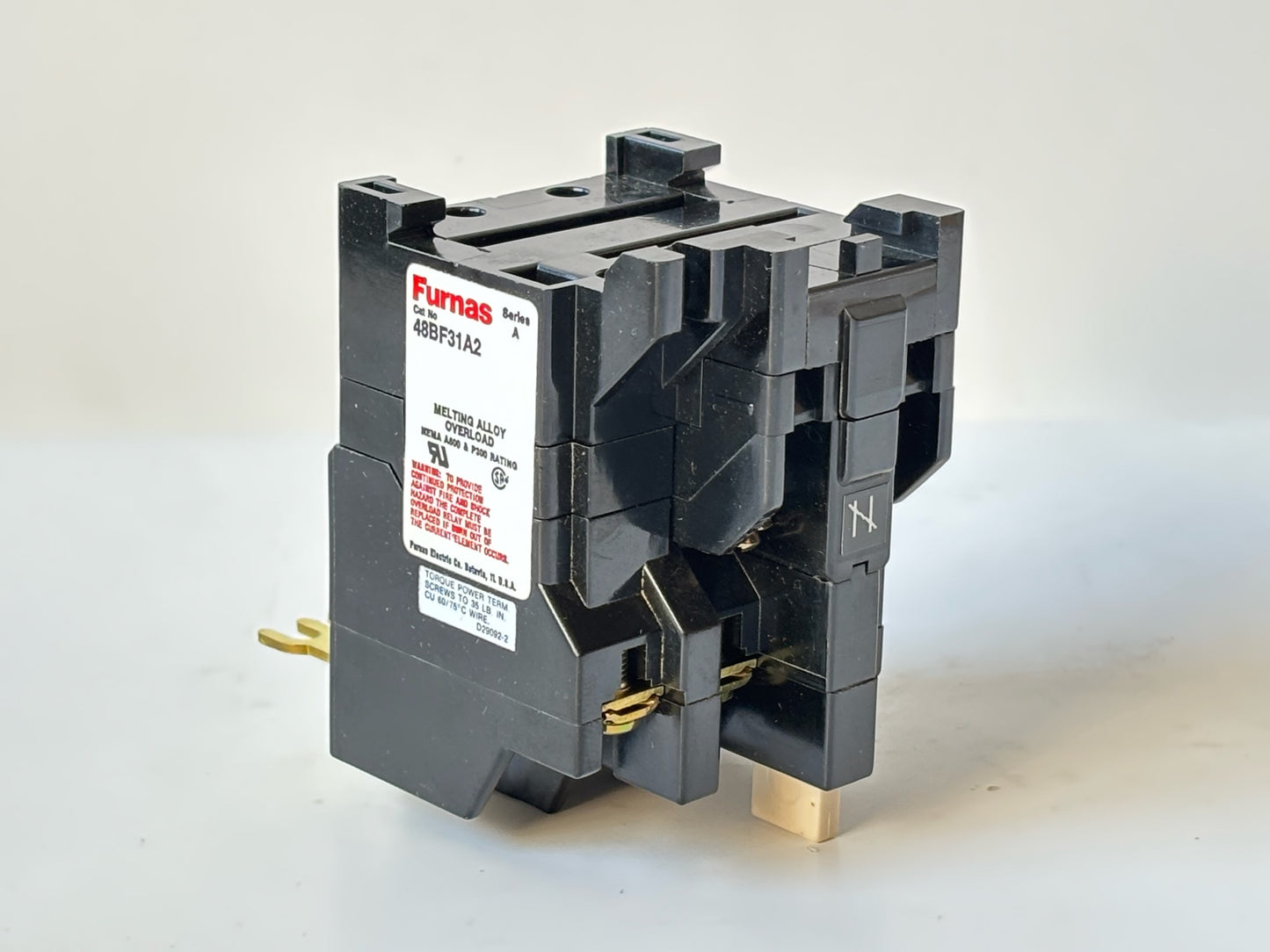 Furnas 48BF31A2 Definite Purpose Contactor 3-Pole 120V Coil 30A