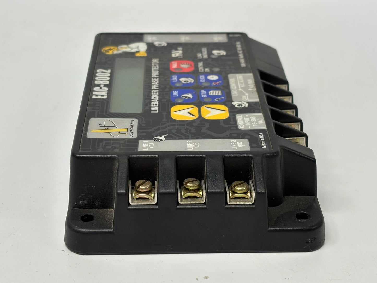 A-1 Components EAC-8002 3-Phase Voltage and Phase Monitor 190–600VAC