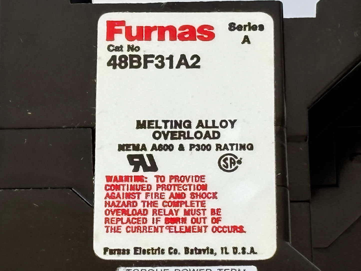 Cutler-Hammer C400GK32A 2-Position Selector Switch Operator, 30mm