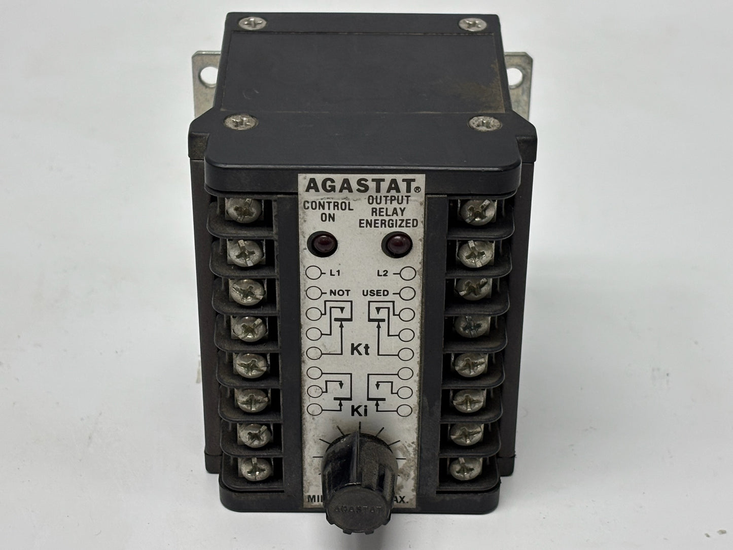 Agastat 9312ABT 120 V Timing Relay Adjustable 0.5–15 Sec Industrial Control