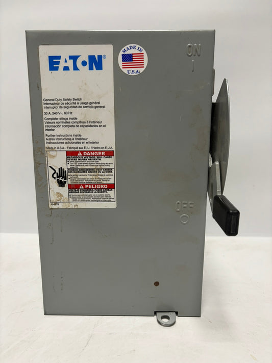 No Box Eaton DG221UGB General Duty Safety Switch 30A - 240V