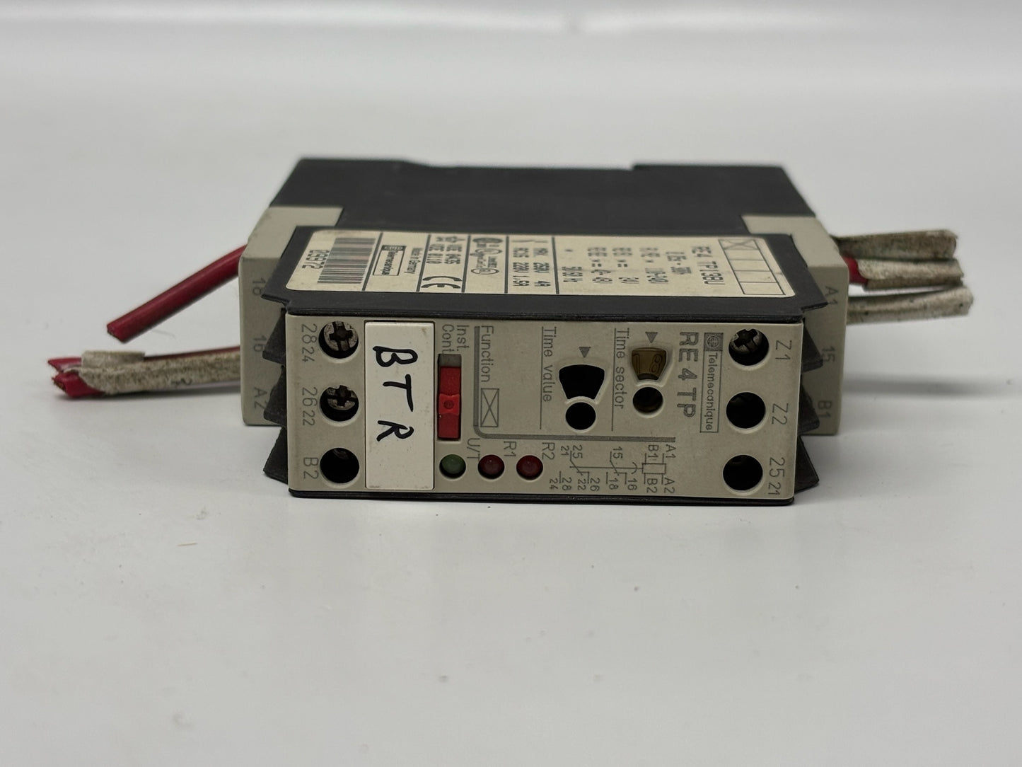 Telemecanique RE4 TP13BU General Purpose Timer Relay 0.1 Sec to 10 Min
