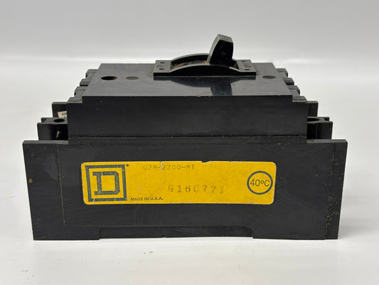 Square D Q2M-2200-MT 200 Amp 2-Pole Molded Case Circuit Breaker 120/240 V