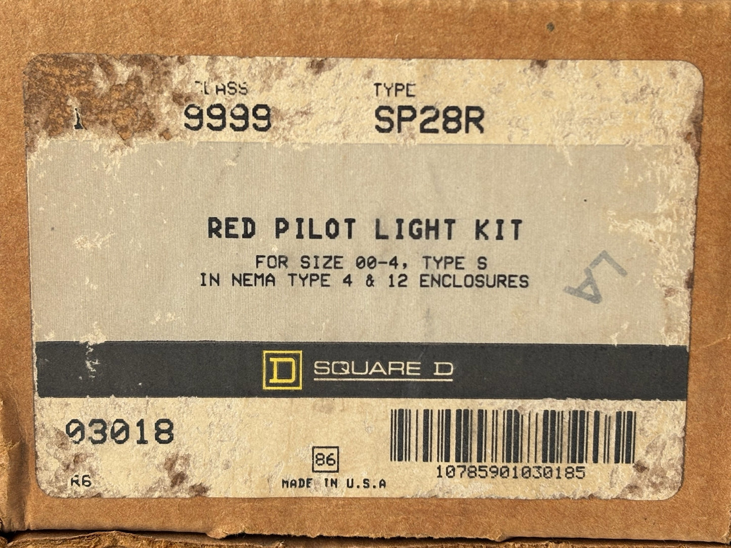 Square D SP28R Motor Starter Overload Relay, 3-Pole, 10–16A