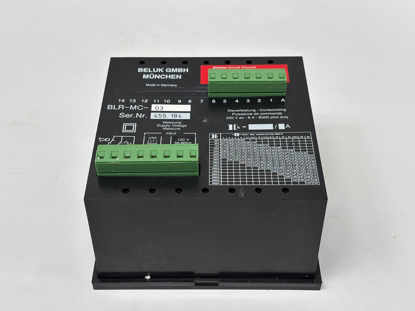 Beluk BLR-MC-03 Industrial Power Controller for Automation and Motor Control