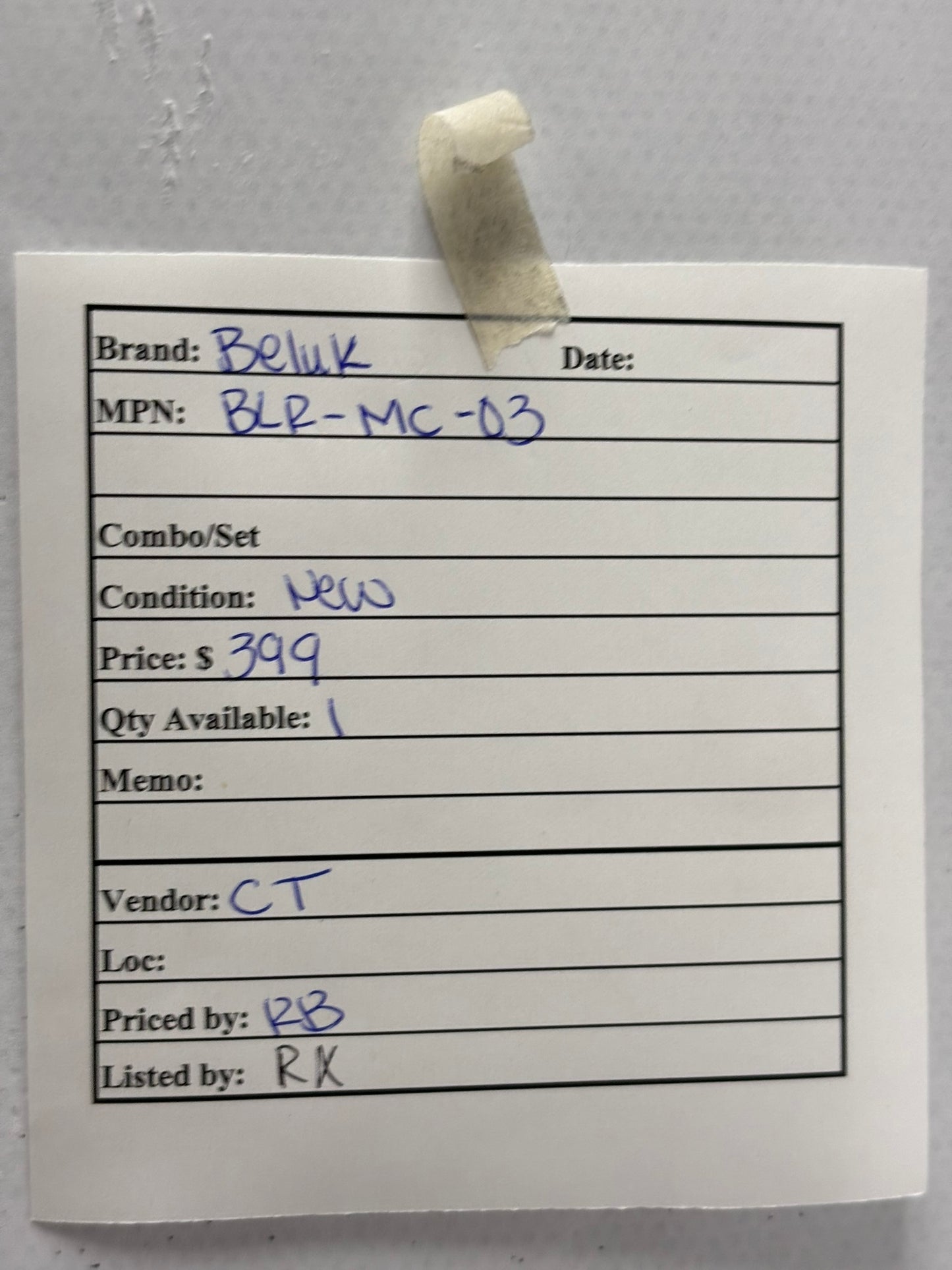 Beluk BLR-MC-03 Industrial Power Controller for Automation and Motor Control