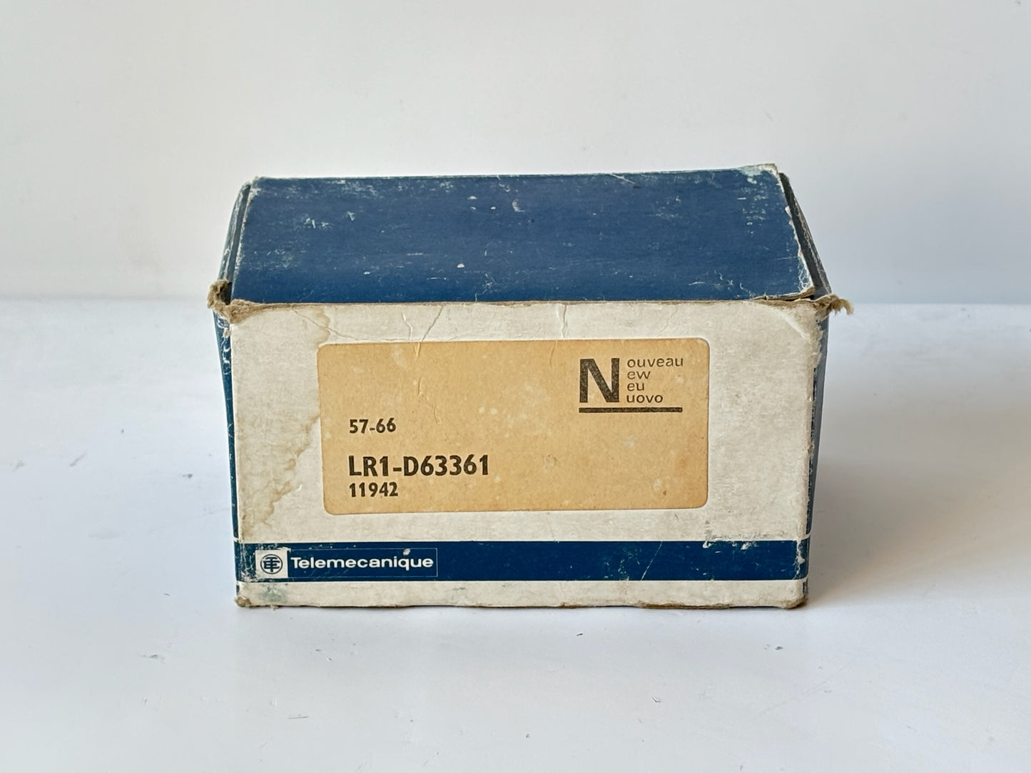 Telemecanique LR1‑D63361 Thermal Overload Relay 57‑66 A Range