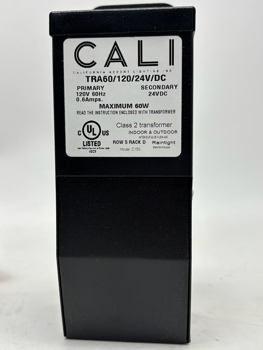 CALI TRA60/120/24V/DC Outdoor LED Lighting Transformer, 60W, 24V DC Output