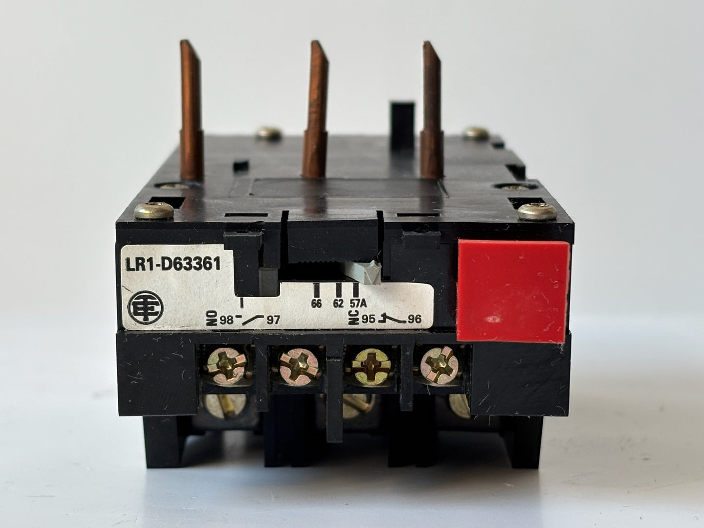 Telemecanique LR1‑D63361 Thermal Overload Relay 57‑66 A Range