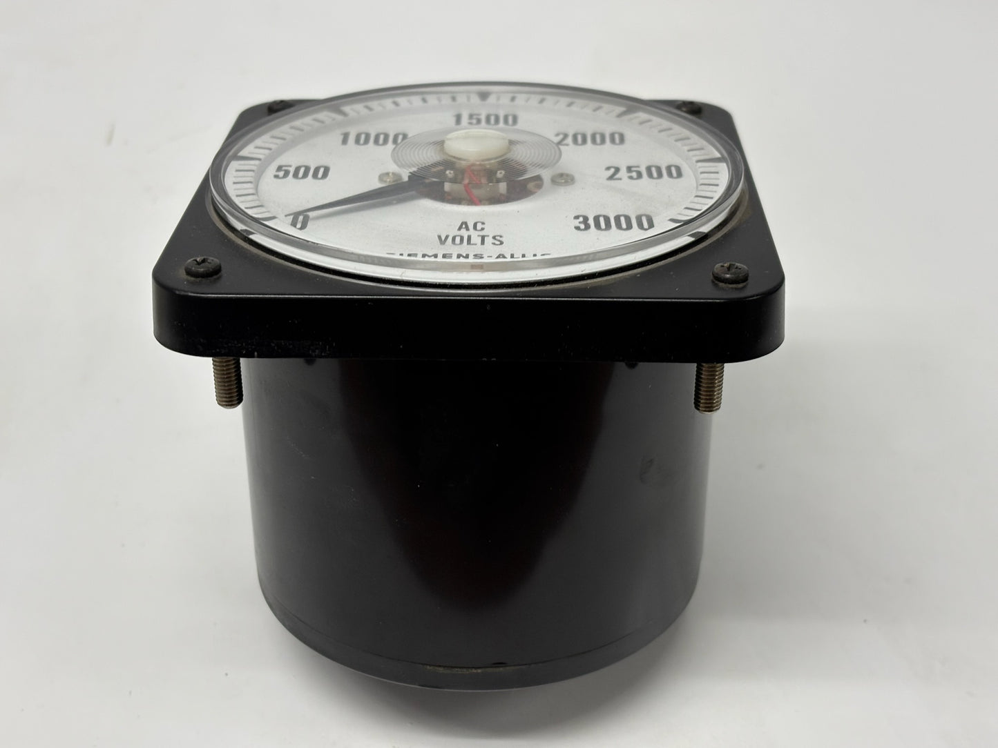Siemens-Allis 0-3000V AC Panel Voltmeter PT 2400:120 Ratio