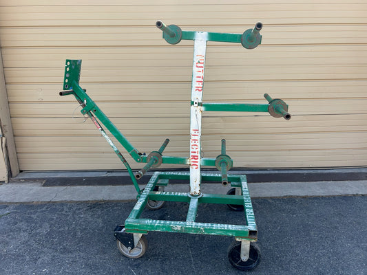 GreenLee 910 Cable/Wire Dispenser Assembly Cart