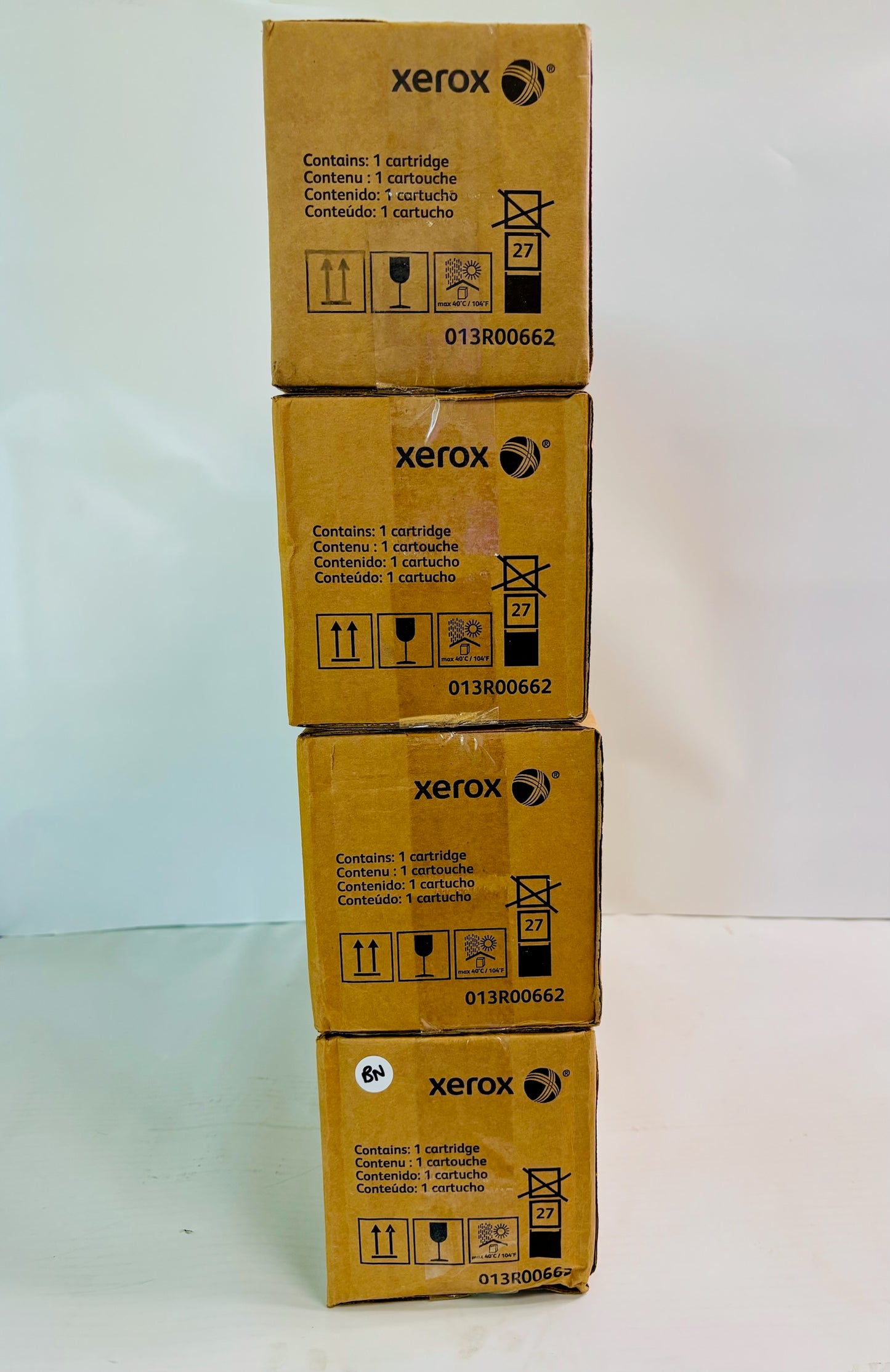 4 Genuine Xerox 7545,7830,7855i Drum Cartridge 013R00662