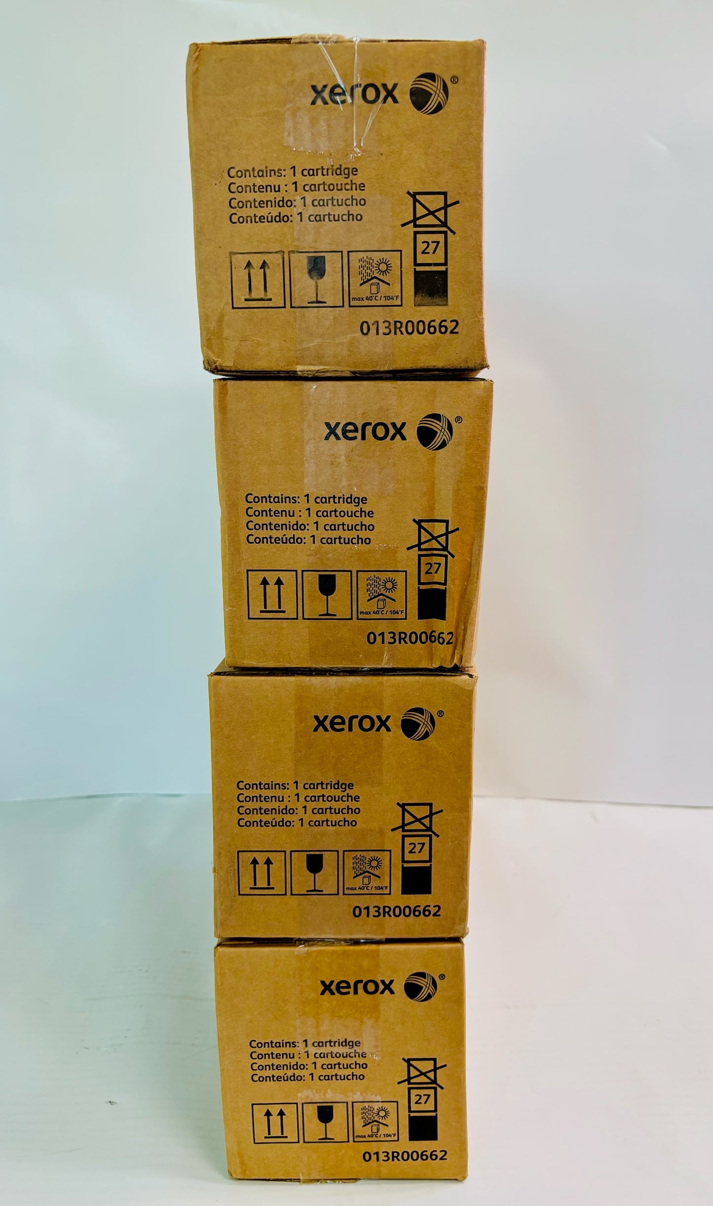 4 Genuine Xerox 7545,7830,7855i Drum Cartridge 013R00662