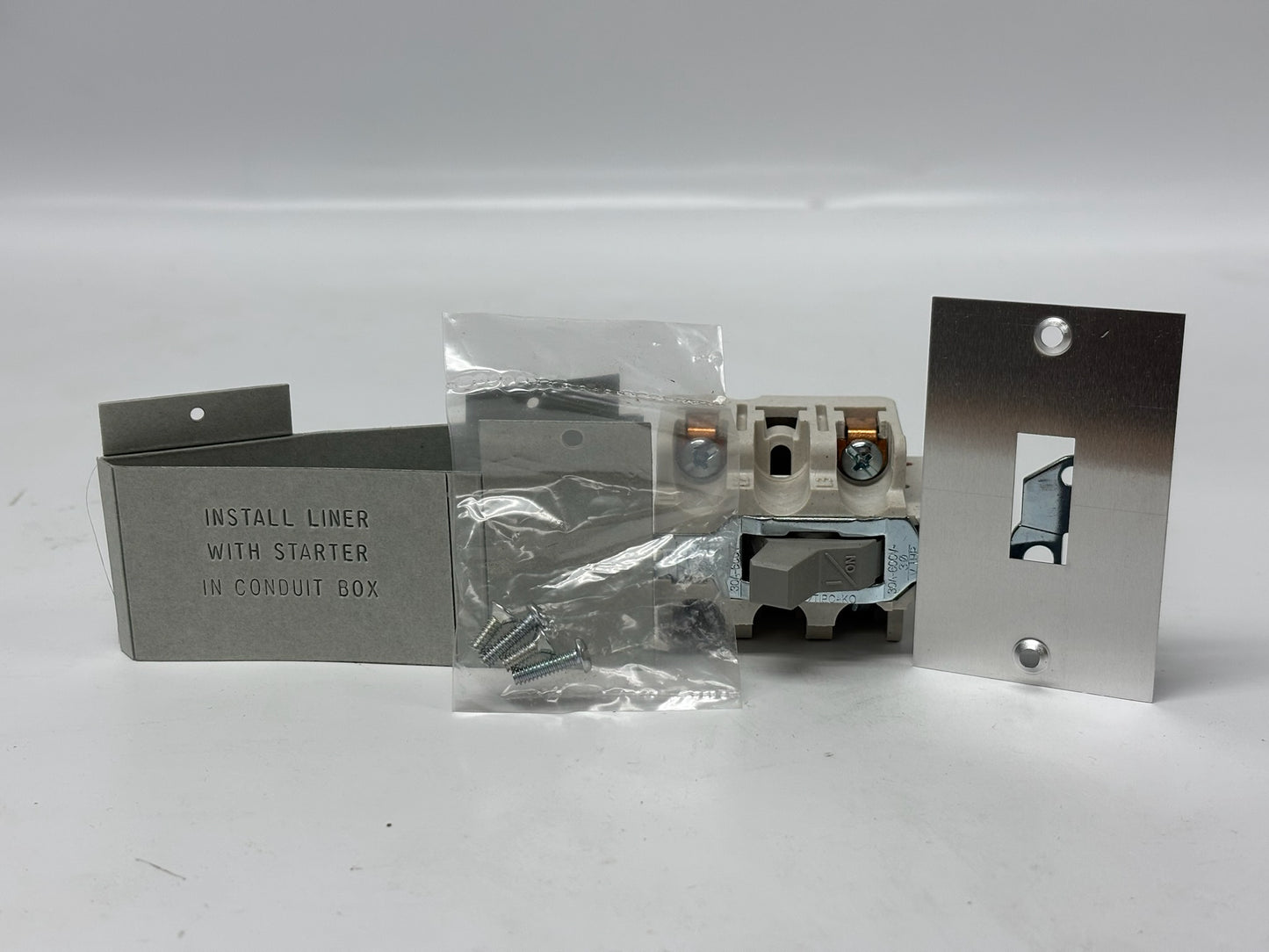 3 Pc Square D Type 3R Outdoor Enclosure with 2510K01 Motor Starting Switch