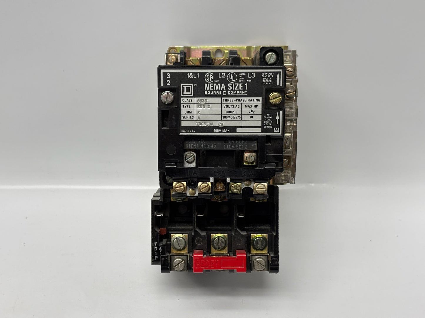 Square D 8536SC03 Fusible Safety Switch 30 A Type Safety with Cover