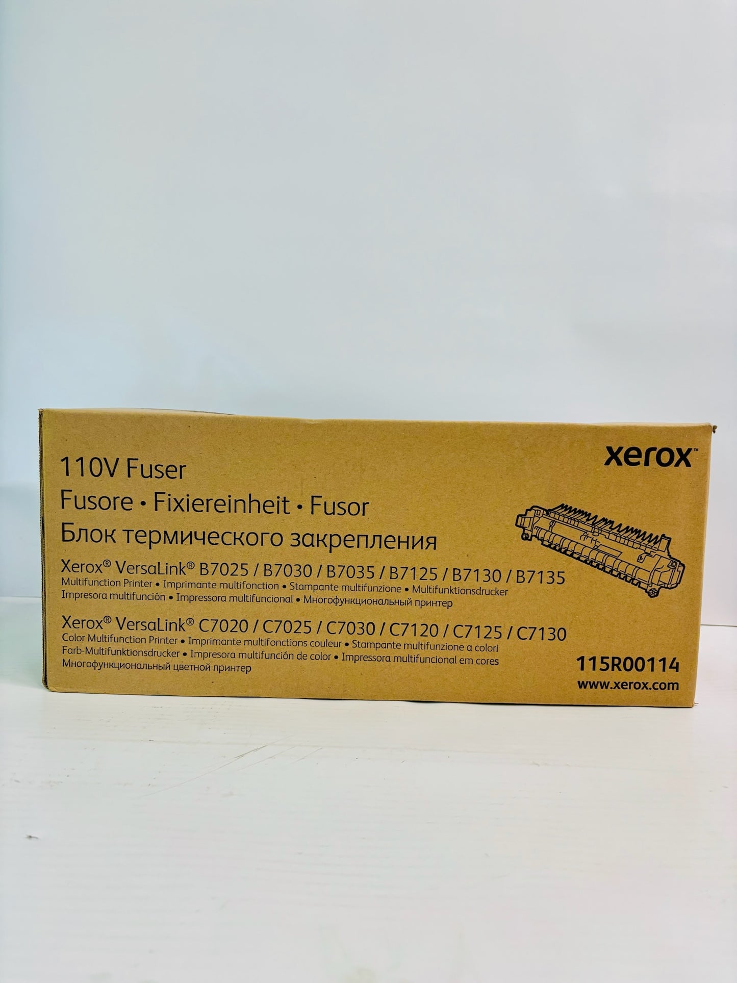 Genuine Xerox VersaLink B7025,B7030,B7035,B7125 Fuser Unit 115R00114