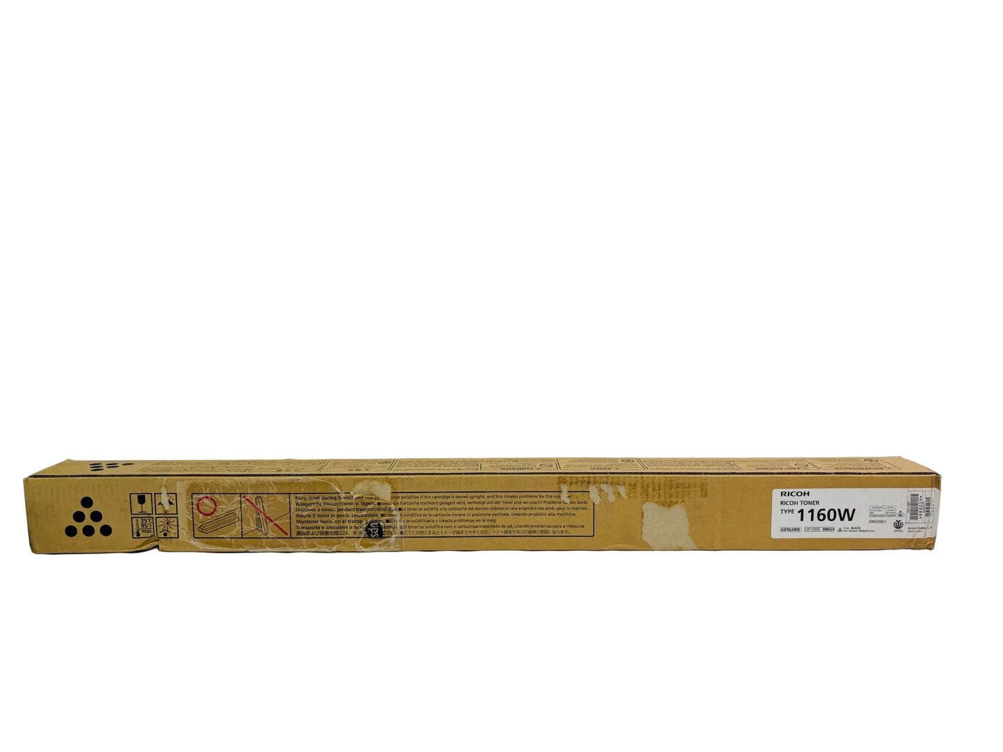 Cosmetic Genuine Ricoh Aficio SP W2470, FW240, Black Toner Type 1160W, 888029