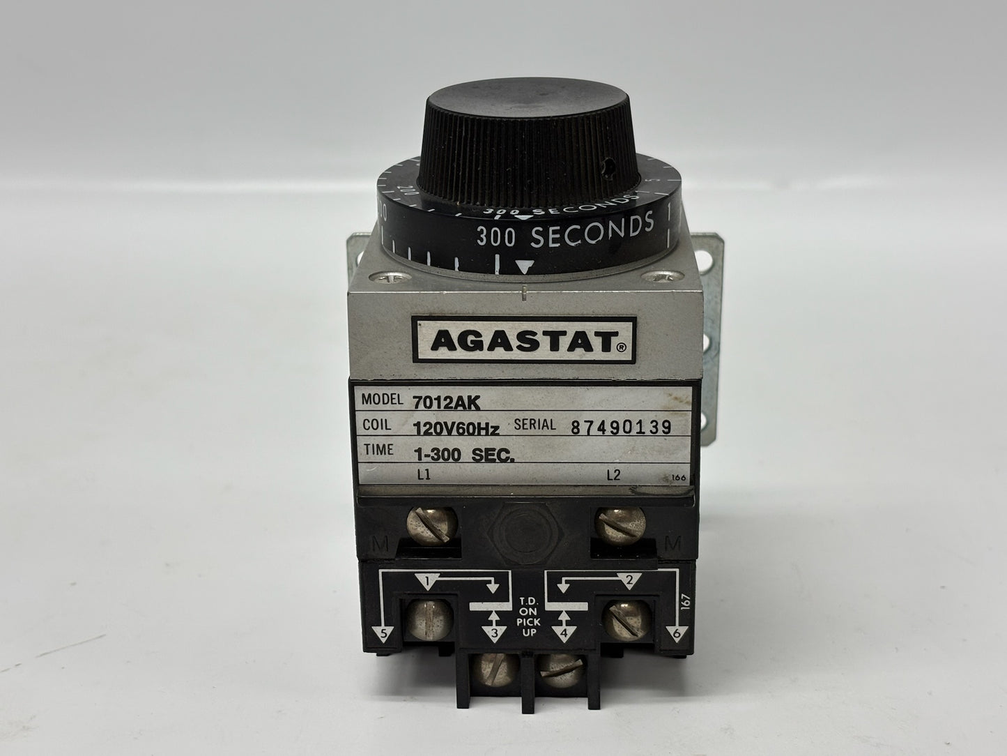 Agastat 7012AK Time Delay Relay Module for Industrial Control Timing