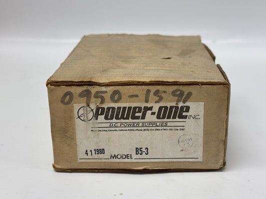 Power-One B5-3 DC Power Supply Module for Industrial and Telecom Use