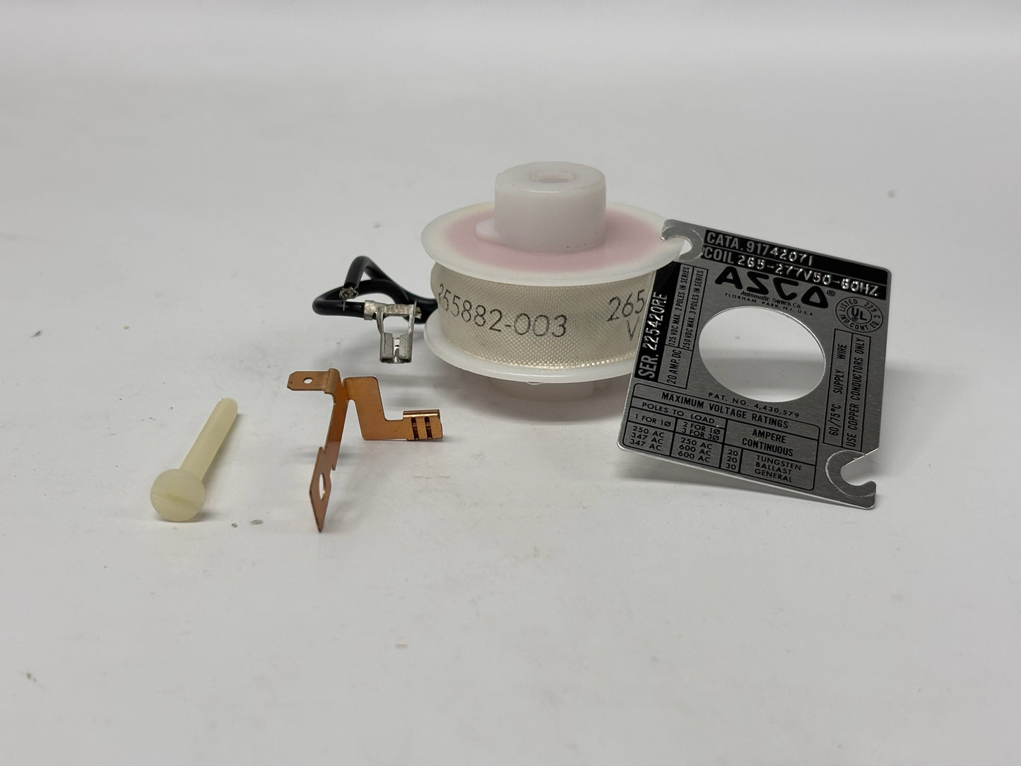 ASCO 91742071 Solenoid Valve Replacement Coil for Industrial Fluid Control