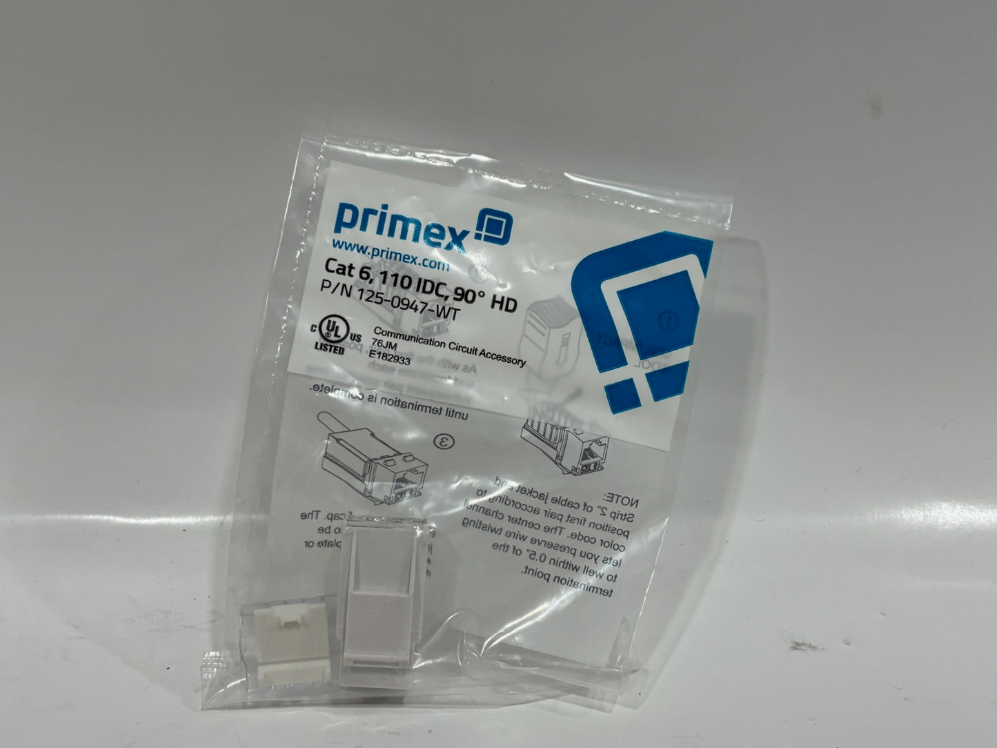 New Primex 125-0947-WT Communication Circuit Accessory
