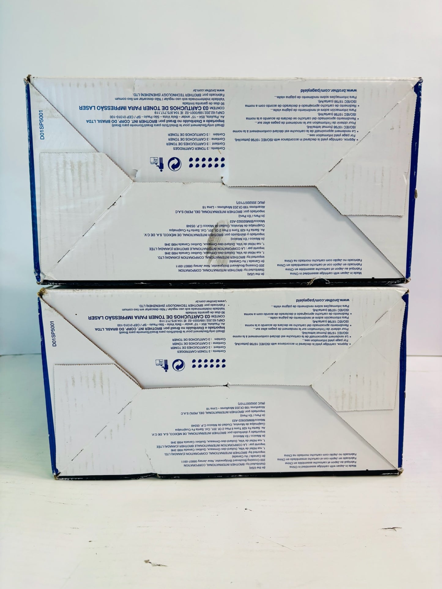2 Open Genuine Brother HL-L8260CDW, HL-L8360CDW CMY Toner TN431 (6 Bottles)