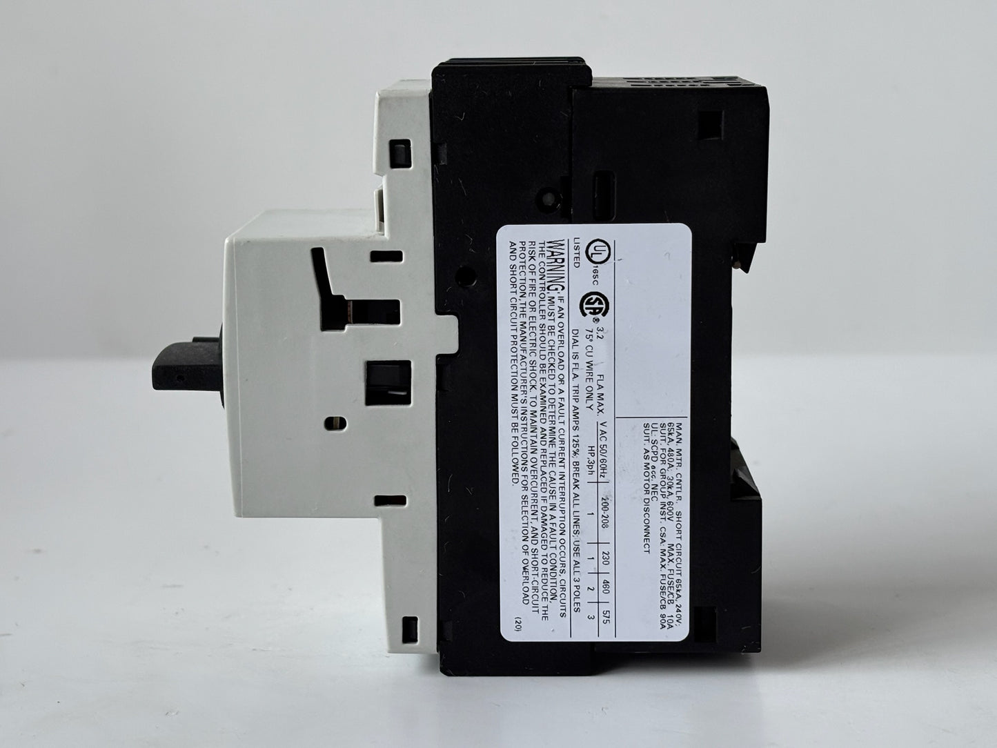 2 PK Siemens 3RV1421-1DA10 SIRIUS Motor Protection Breaker 2.2–3.2A