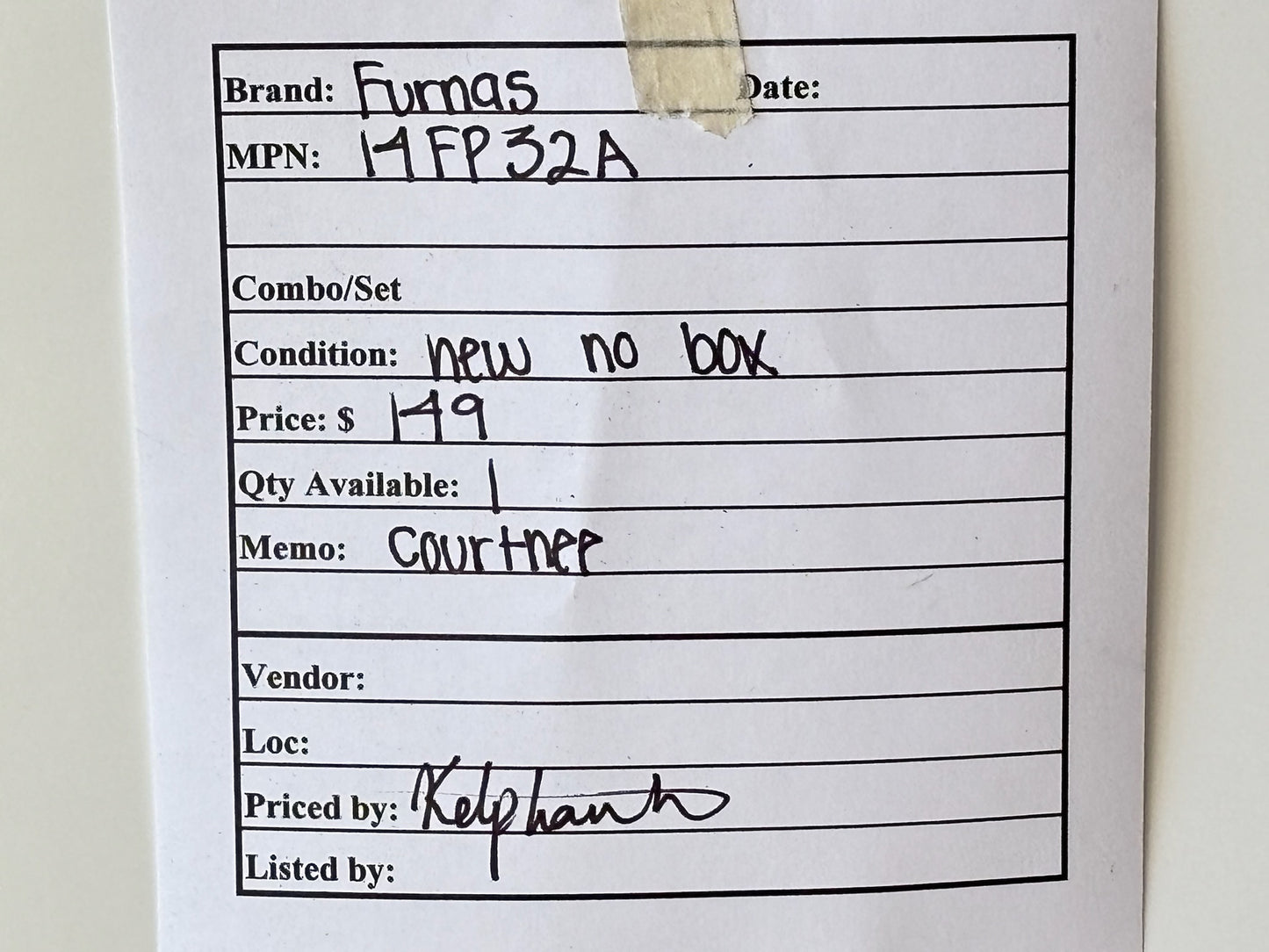 Furnas 14FP32A NEMA Size 2 Non-Reversing Motor Starter, 3-Phase