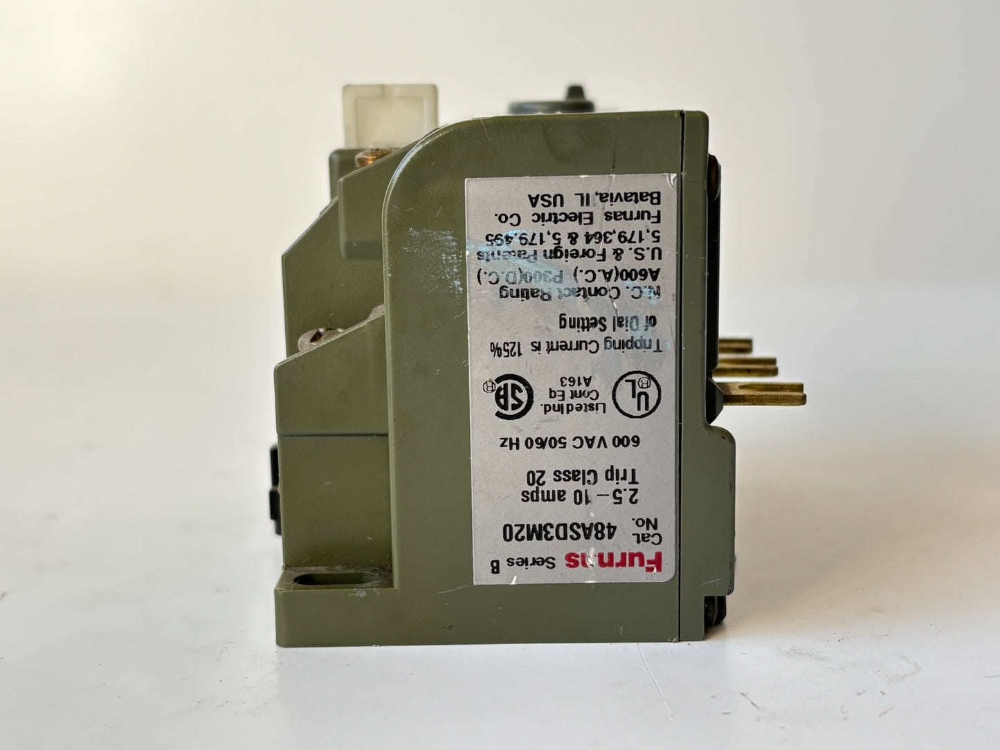 Furnas 48ASD3M20 Series B Solid‑State Overload Relay