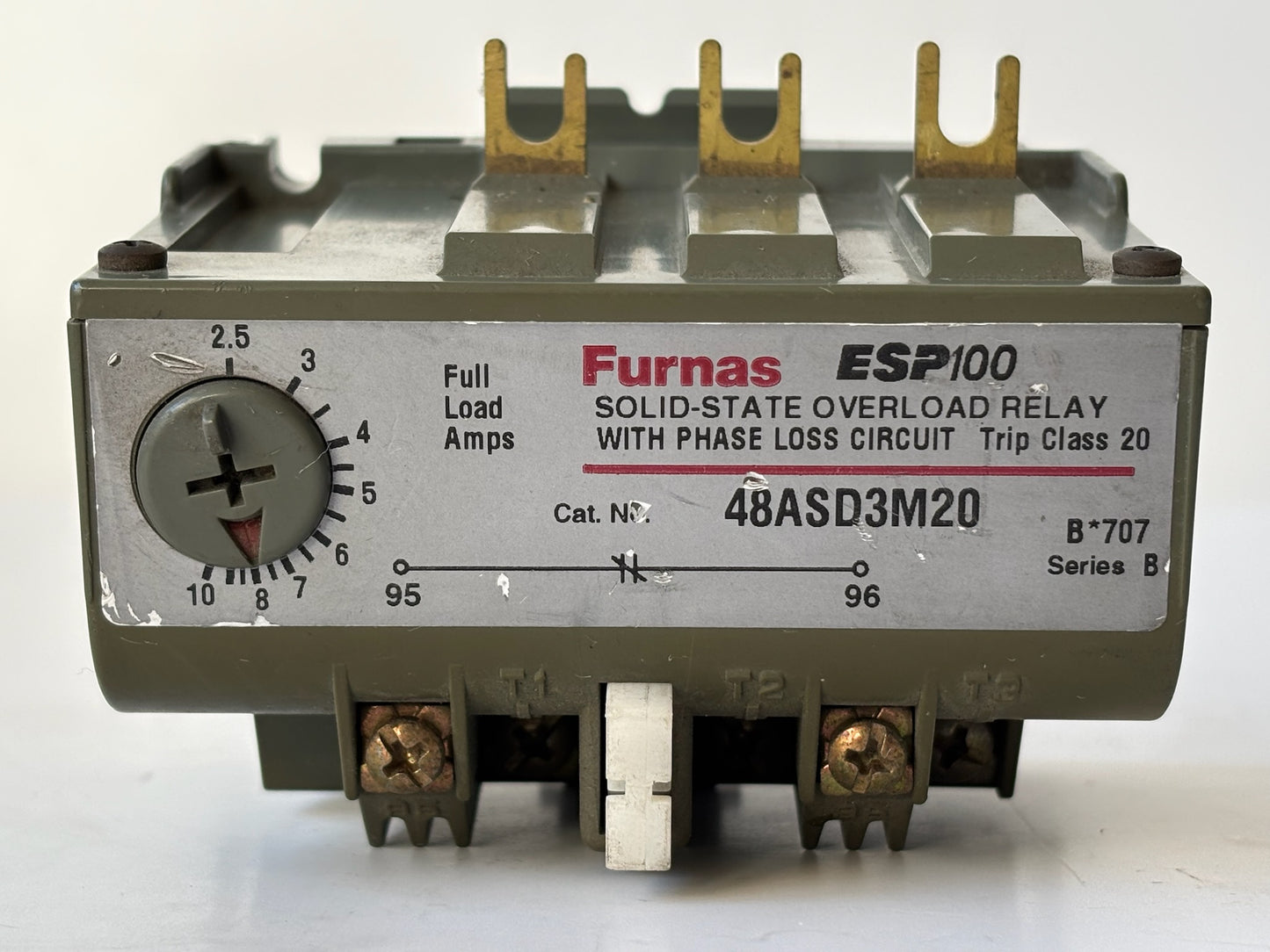 Furnas 48ASD3M20 Series B Solid‑State Overload Relay