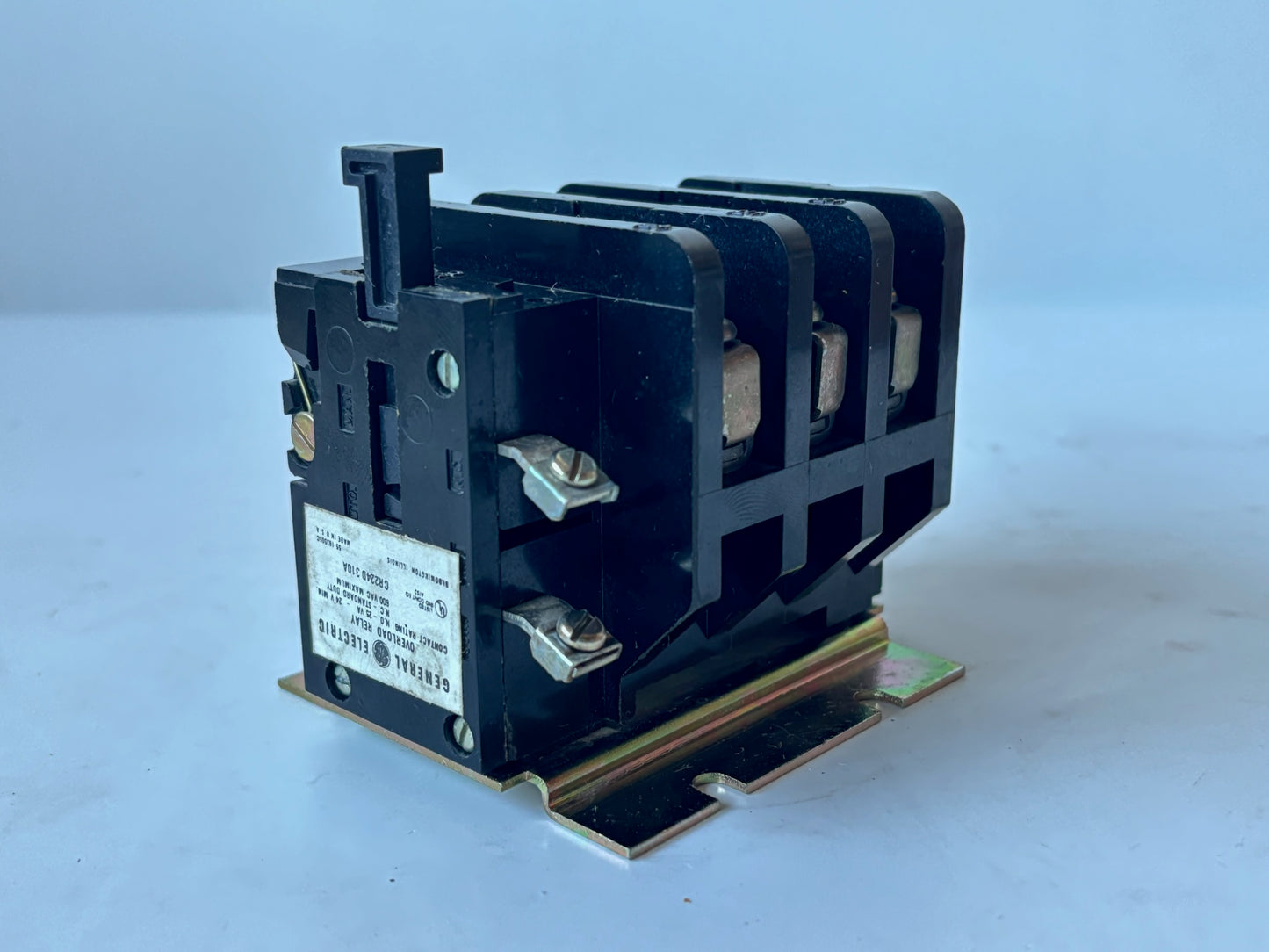 General Electric CR224D310A Thermal Overload Relay 3-Pole, Adjustable Range