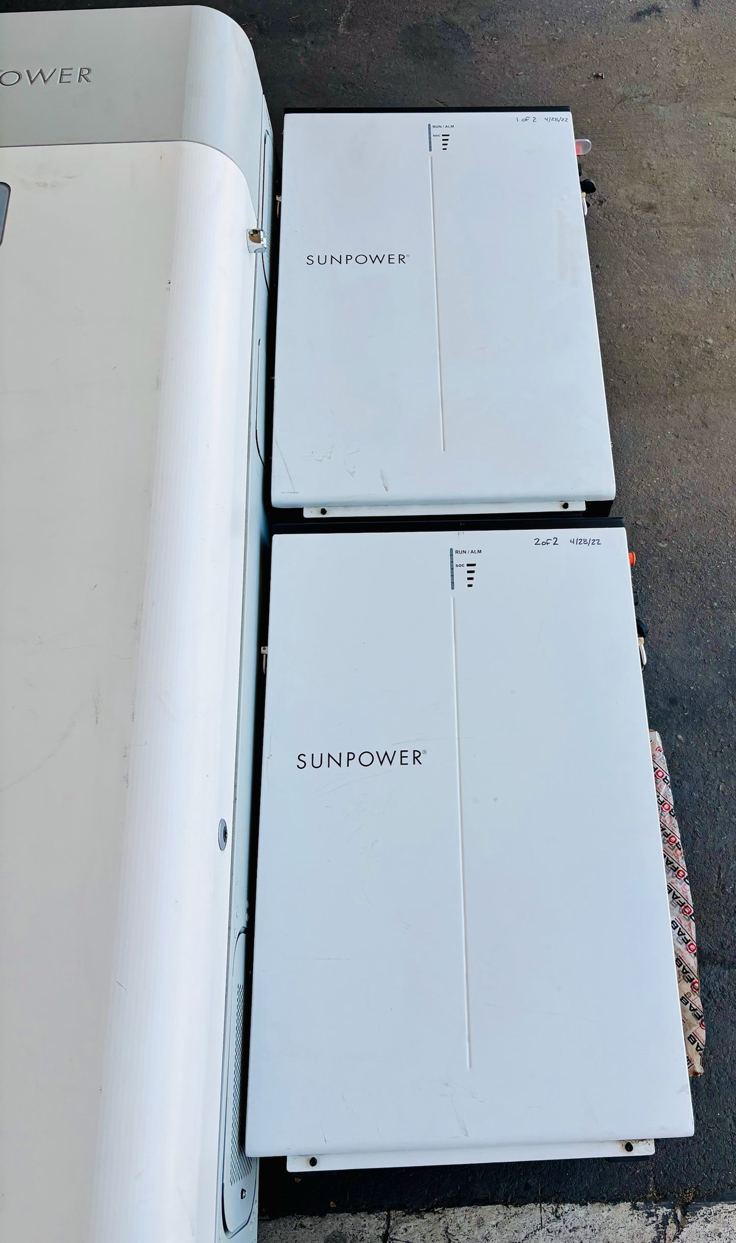 Pre-Owned SunPower SunVault Storage System PVS6, SV-HUB-01-B, SPWR-M0012