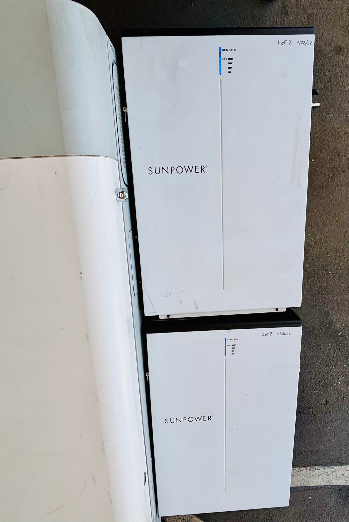 Pre-Owned SunPower SunVault Storage System PVS6, SV-HUB-01-B, SPWR-M0012