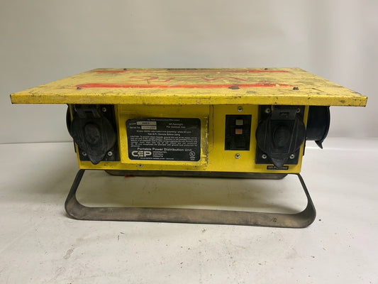 CEP 6506-G Construction Electrical Products 50-Amp Single Phase Portable Power Distribution Box