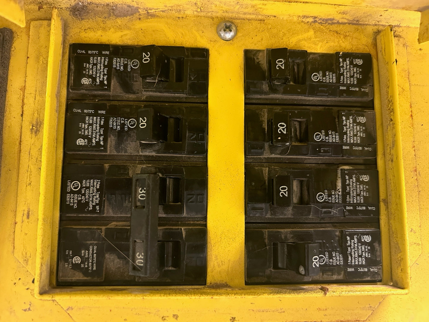CEP 6506-G Construction Electrical Products 50-Amp Single Phase Portable Power Distribution Box