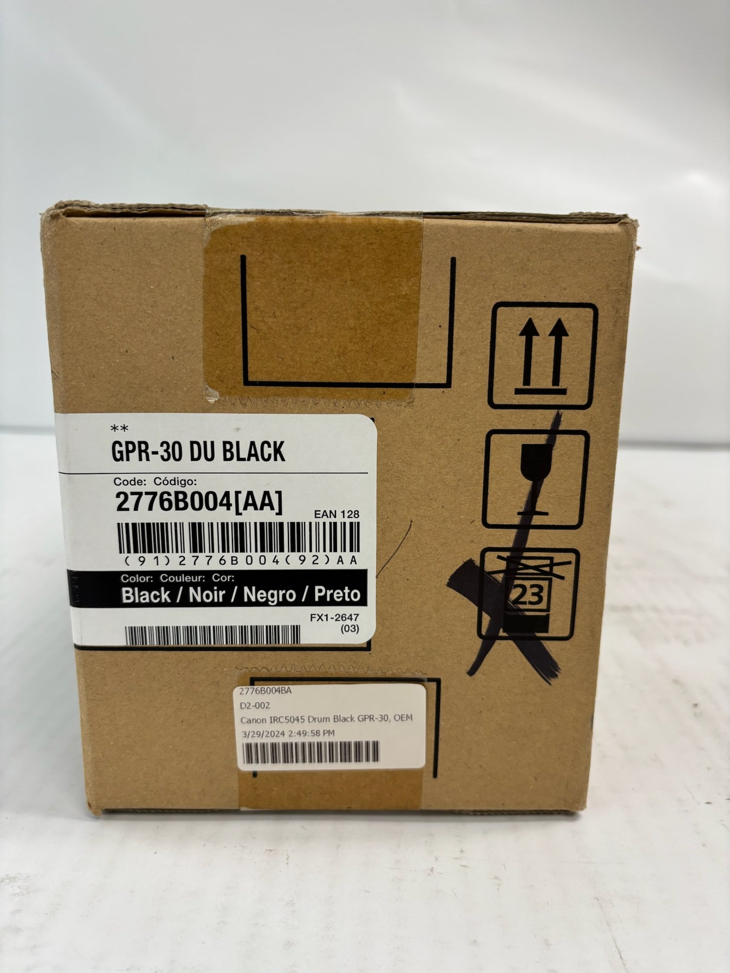 Genuine Canon iR C5045,C5051,C5250,C5255 GPR-30 DU Black Drum 2776B004[AA]