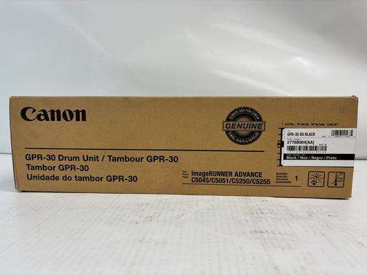 Genuine Canon iR C5045,C5051,C5250,C5255 GPR-30 DU Black Drum 2776B004[AA]