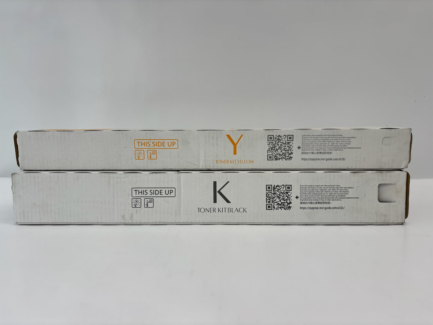 2 Genuine Copystar CS3552ci,3553ci,4052ci,4053ci Yellow & Black Toners TK-8529