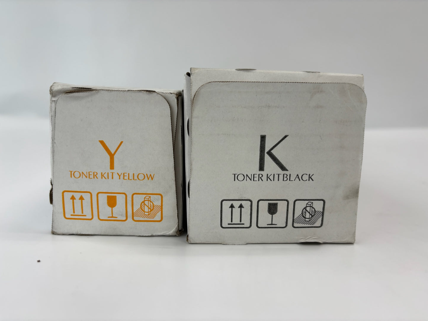 2 Genuine Copystar CS3552ci,3553ci,4052ci,4053ci Yellow & Black Toners TK-8529