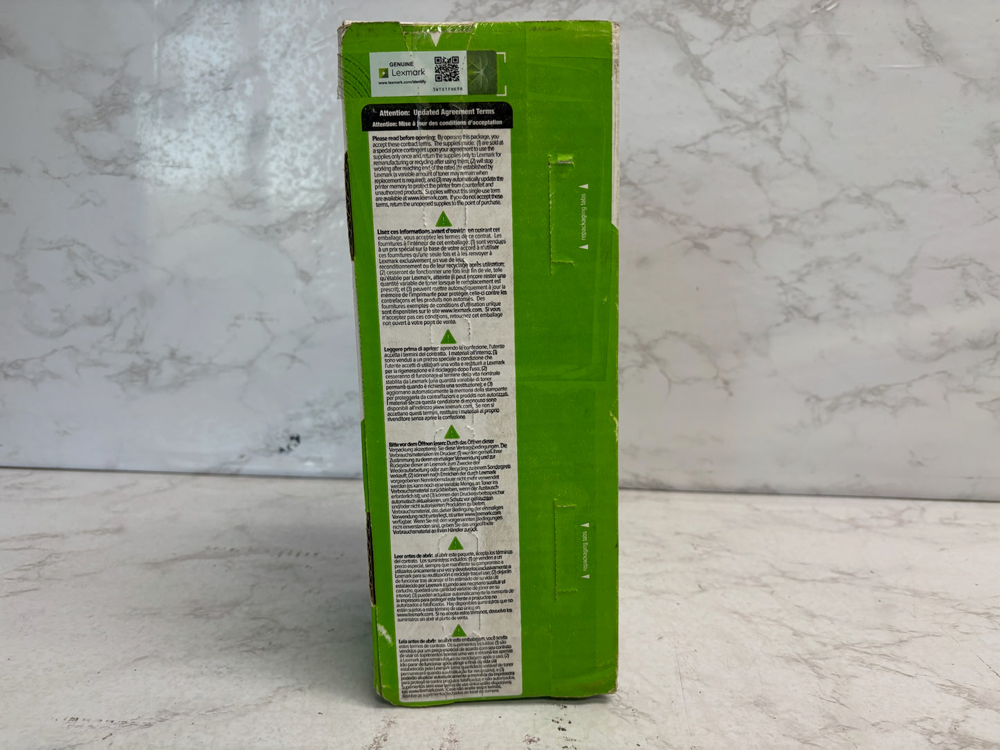 Genuine Lexmark M3250,XM3250 Black Toner 24B6887