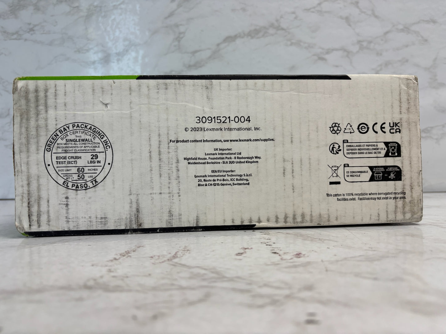 Genuine Lexmark M3250,XM3250 Black Toner 24B6887