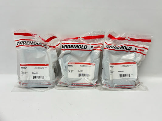 3PK Wiremold 880MPA Rectangular Plastic Floor Box Adjusting Ring