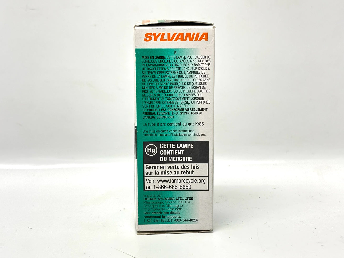 6PK Sylvania MC20TC/U/G8.5/830 20W Ceramic Metal Halide Lamp