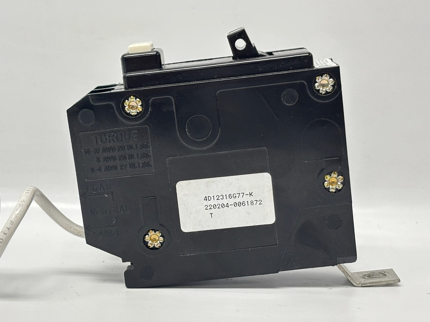 2PK Eaton QBGFT1020 Ground Fault Circuit Breaker – 20 A, Single-Pole (used)