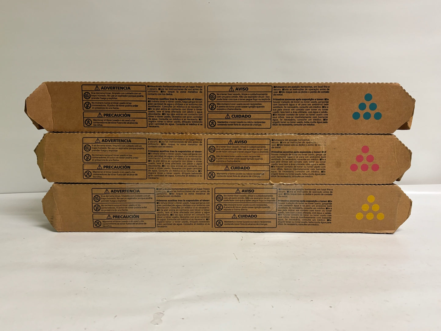 3 New OEM Ricoh MP C2003,C2004 CMY Toners 841919,84120,84121