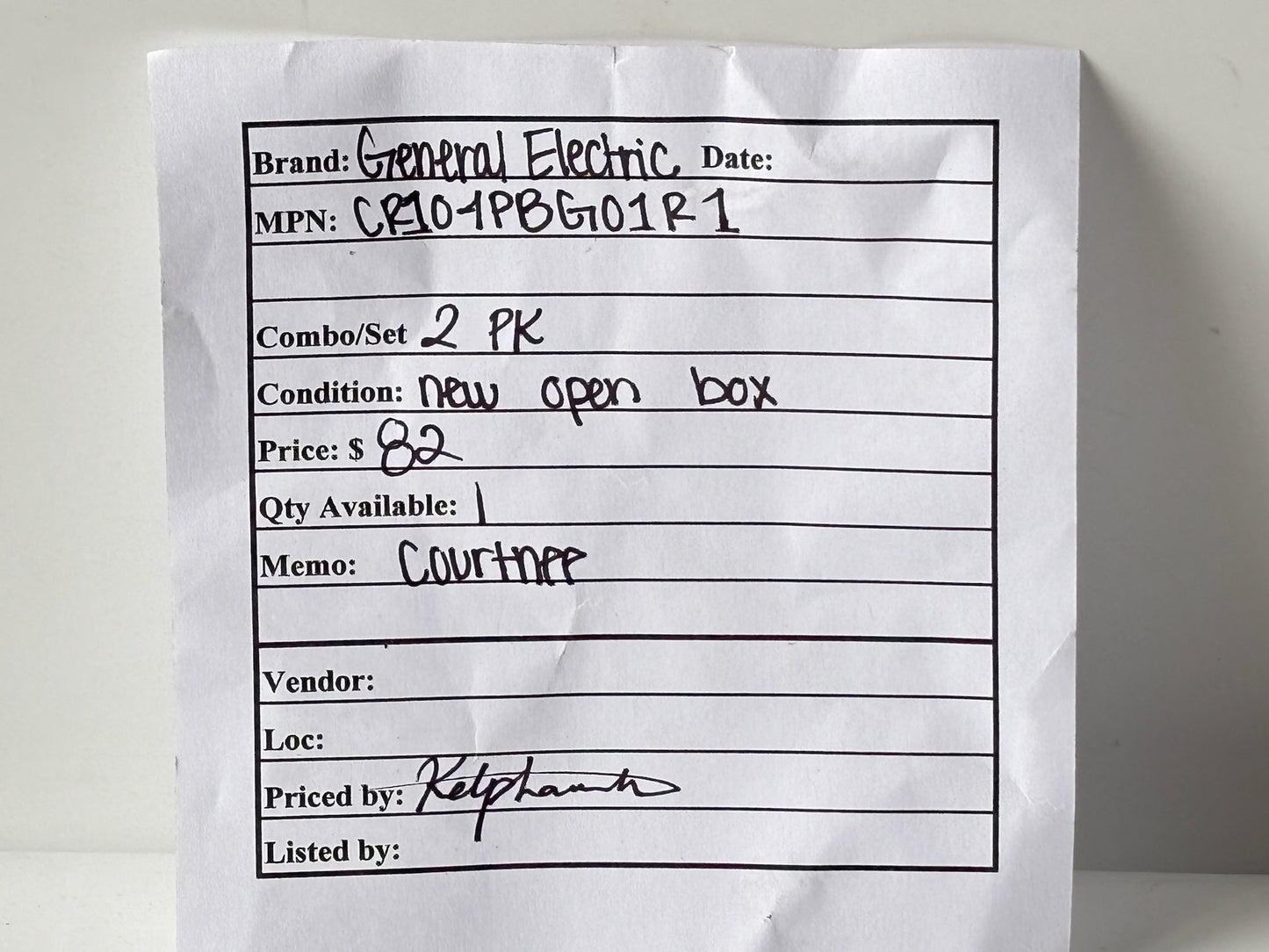 2PK General Electric CR224D310A Thermal Overload Relay 3-Pole