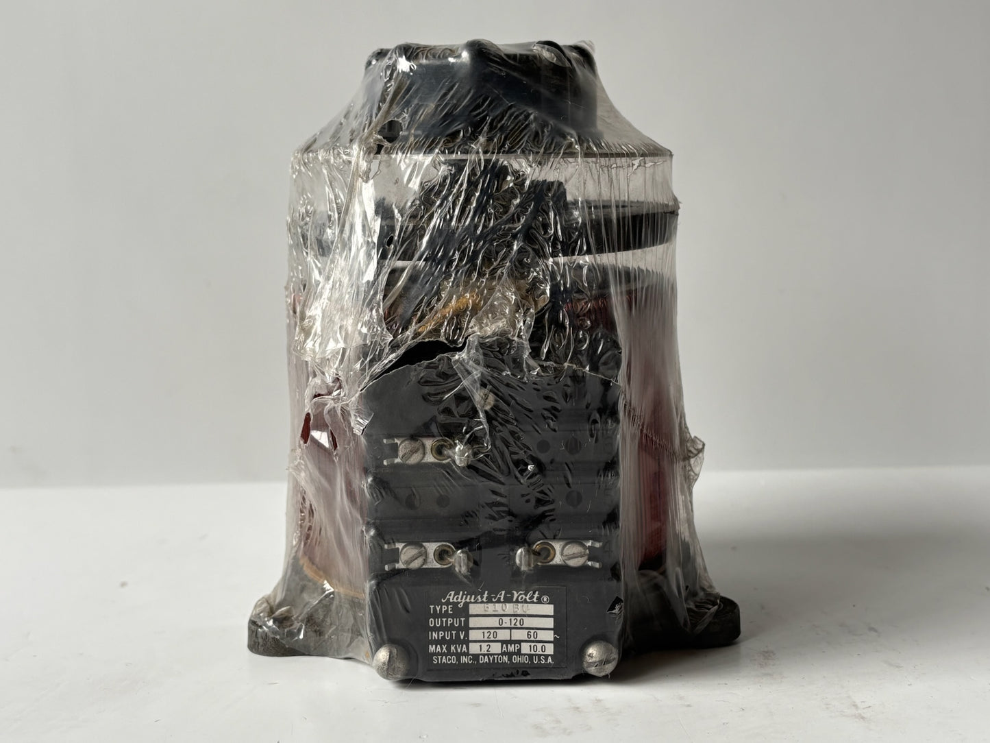 Adjust-A-Volt SQ510BU Variable Autotransformer 1.2 kVA 0-120 V
