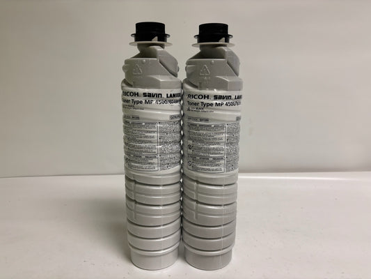 2 New OEM Ricoh Aficio MP 3500,3500AD Black Toners 841346